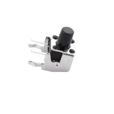 4 Pinli Tact Switch 90 Derece - 6x6x9mm