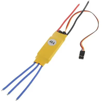 40A ESC Fırçasız Motor Hız Kontrol Sürücüsü