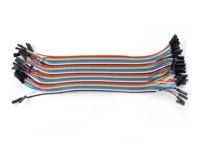 40 Pin Ayrılabilen Dişi-Dişi Jumper Kablo-300mm