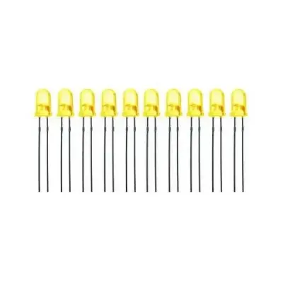 5mm Sarı Led - 10 Adet
