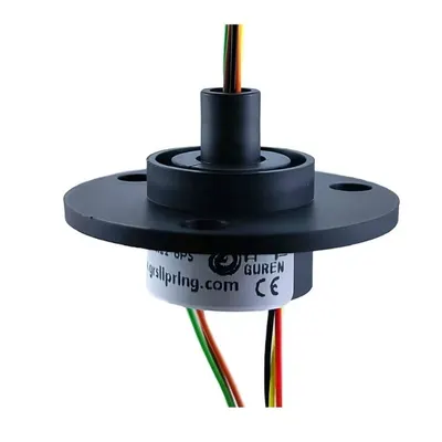 6 Kablolu 22mm Flanşlı Slip Ring