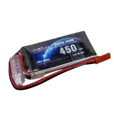 7.4V 2S 450mAh 40C Lipo Batarya
