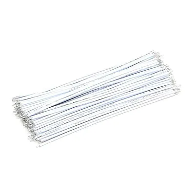 8cm Beyaz Jumper Kablo - 24AWG Atlama Kablosu - 1 Adet