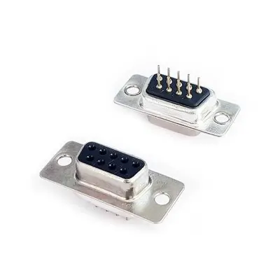 9 Pin Dişi D-Sub Konnektör - İğne Ayak