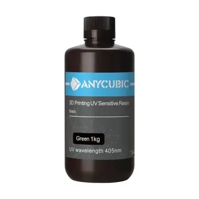 Anycubic 3D Yazıcı Reçine - Yeşil - 1Kg