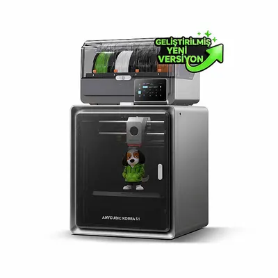 Anycubic Kobra S1 V2 Combo 3D Yazıcı