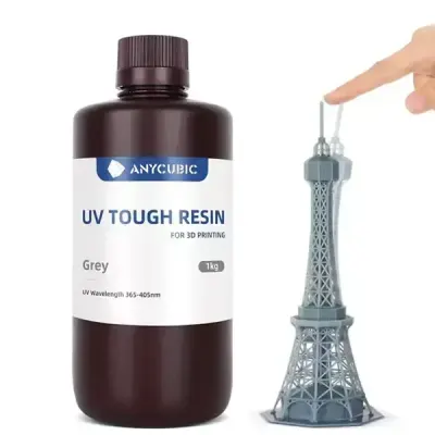 Anycubic Tough 3D Yazıcı Reçine - Gri - 1Kg
