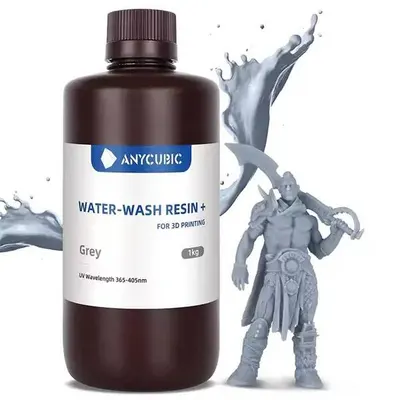 Anycubic Water Washable 3D Yazıcı Reçine - Gri - 1Kg