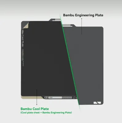 Bambu Lab A1 / P1S / X1C Uyumlu Cool Plate - FAP001+FAP003