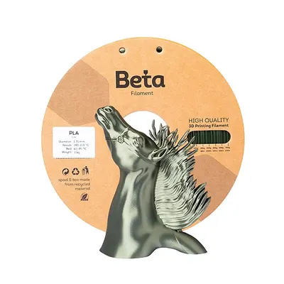 Beta PLA Silk Bronze Filament 1.75mm 1000gr