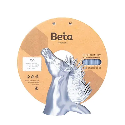 Beta PLA-Silk Filament - Gümüş - 1Kg