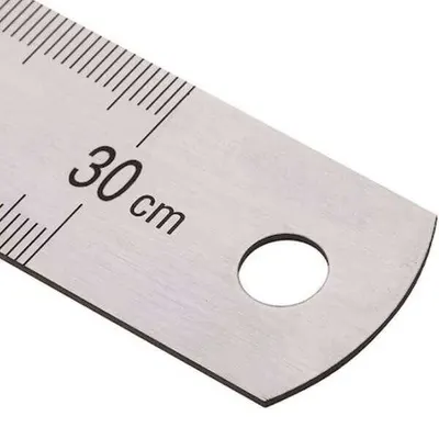 Çelik Cetvel 30cm