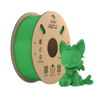 Creality Ender Fast PLA Yeşil Filament 1.75mm 1000gr