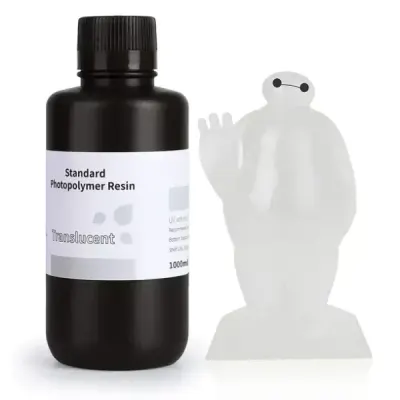 ELEGOO 3D Yazıcı Standart Reçine - Yarı Saydam  - 1Kg