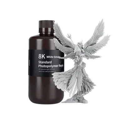 ELEGOO 8K Standart Fotopolimer Reçine - Dumanlı Beyaz - 1kg