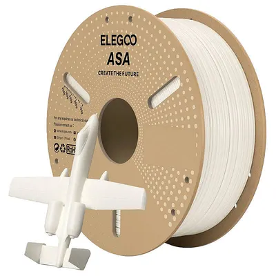 ELEGOO ASA Filament White 1.75mm 1000gr