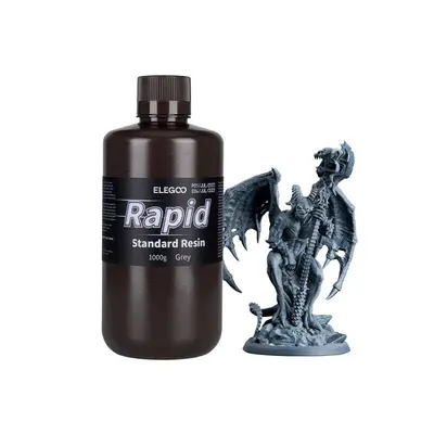 ELEGOO Standart Rapid (Hızlı) Reçine - Gri - 1Kg