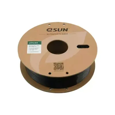 Esun E-TPU 95A Filament Siyah 1.75mm 1000gr