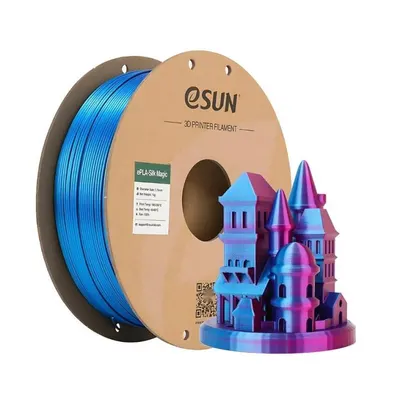 Esun ePLA-Silk Magic Filament Kırmızı-Mavi 1.75mm 1000gr