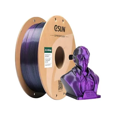 Esun ePLA-Silk Magic Filament Siyah-Mor 1.75mm 1000gr