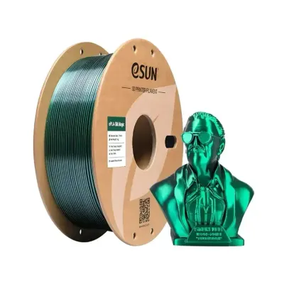 Esun ePLA-Silk Magic Filament Siyah-Yeşil 1.75mm 1000gr