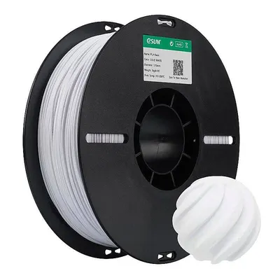 Esun PLA Basic Filament Cold White 1.75mm 1000gr