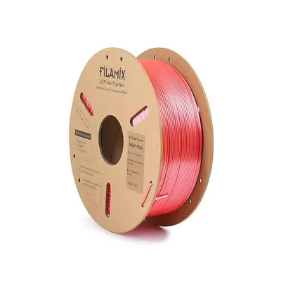 Filamix PLA Silk Coral Pink Filament 1.75mm 1000gr