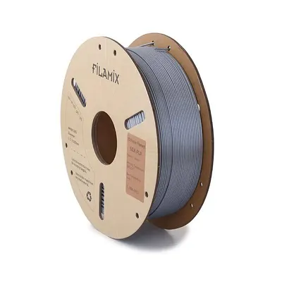 Filamix PLA Silk Silver Filament 1.75mm 1000gr