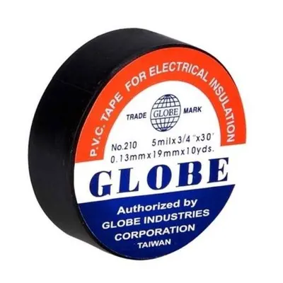 Globe İzole Bant (Elektrik Bandı)-Siyah