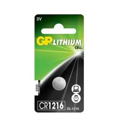 GP CR1216 3V Lityum Düğme Pil