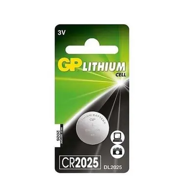 GP CR2025 3V Lityum Düğme Pil
