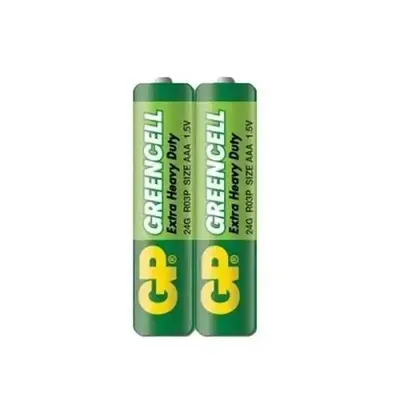 GP GreenCell 1.5V AAA İnce Kalem Pil 2'li
