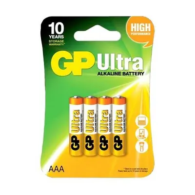 GP Ultra 1.5V AAA LR03 Kalem Pil 4'lü