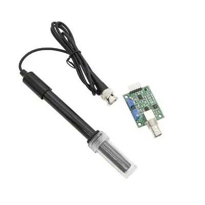 HUIOP PH0-14 Değer Algılama Sensör Modülü + PH Elektrot Probu
