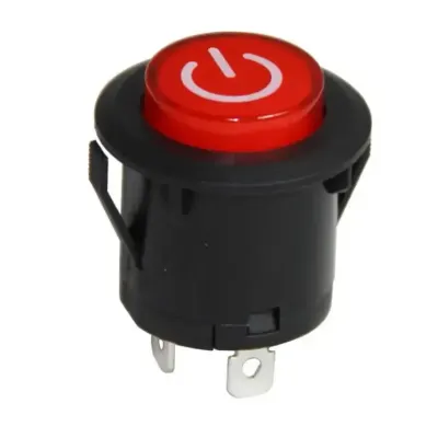 IC-180F 26mm Kalıcı Ledli Rocker