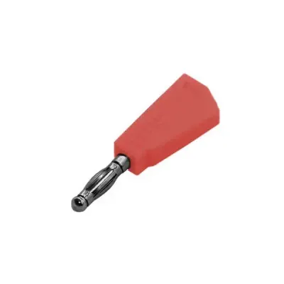 IC-238D Banana Jak Üçgen 4mm - Kırmızı