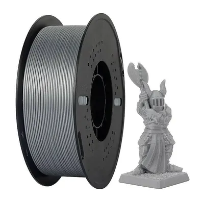 Kingroon Petg Basic Metallic Silver Filament 1.75mm 1000gr