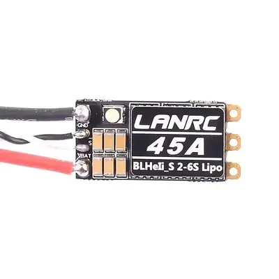 LANRC 45A Fırçasız ESC - BLHeli-S - 2-6S