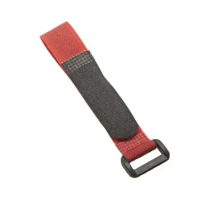 Lipo Pil Tutucu Cırt Bant 20x200mm - Kırmızı