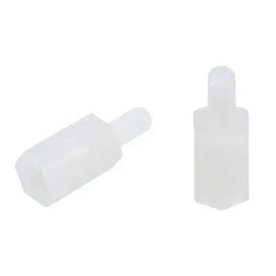 M3x15mm Plastik Yükseltme Parçası Dişi-Erkek - 10 Adet