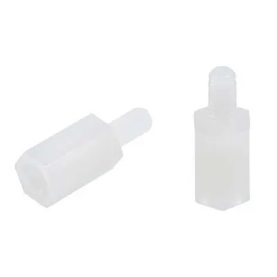M3x20mm Plastik Yükseltme Parçası Dişi-Erkek - 10 Adet