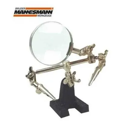 Mannesmann 572 Büyüteç ve Kıskaçlı Mini Çalışma Standı
