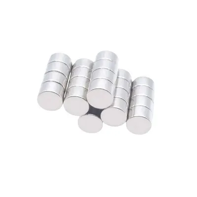 Neodyum Güçlü Mıknatıs 8x4mm - 1 Adet
