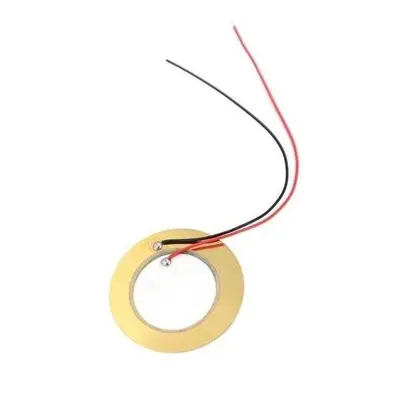 Piezo Disk - Kablolu - 35mm Çap
