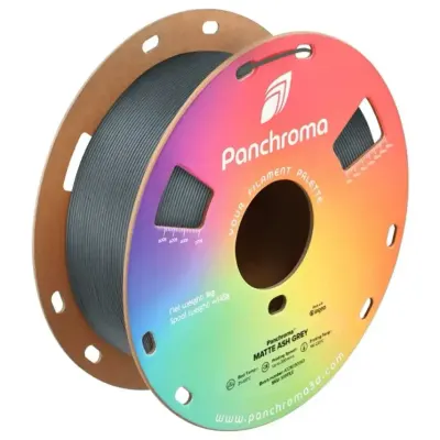 Polymaker Panchroma Matte PLA Filament Kül Gri