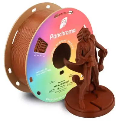 Polymaker Panchroma PLA Filament Metalik Bronz