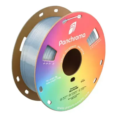 Polymaker Panchroma Silk PLA Filament Gümüş