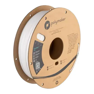 Polymaker PolyMax Sert PC Filament Beyaz