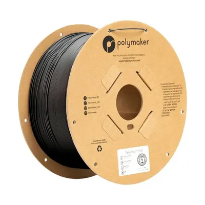 Polymaker PolyTerra Matte PLA Filament Kömür Siyah - 3kg