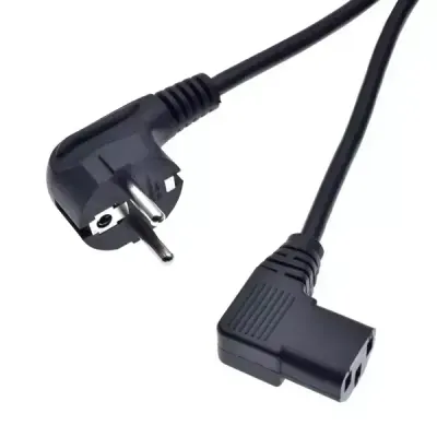 Power Kablo 3x0.75mm 90 Derece - 1.8 Metre